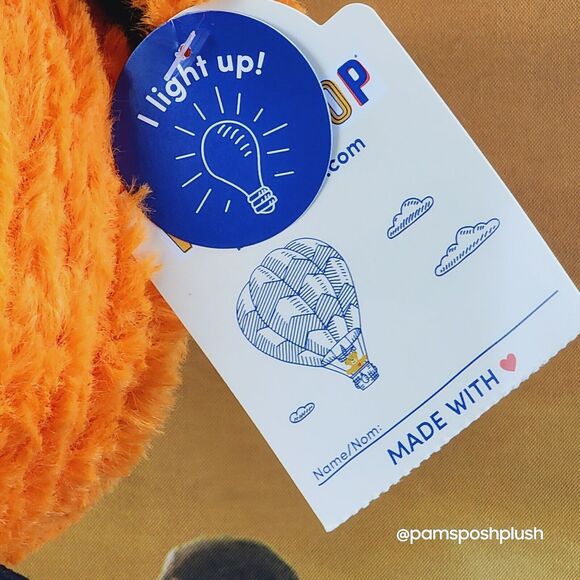 Build A Bear Pumpkin Glow Jack O'Lantern Halloween Frankenstein Sleeper Plush - Picture 9 of 16